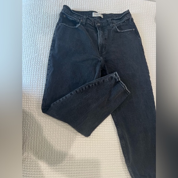 Abercrombie and Fitch Black Jeans Size 29/8 - Picture 1 of 4